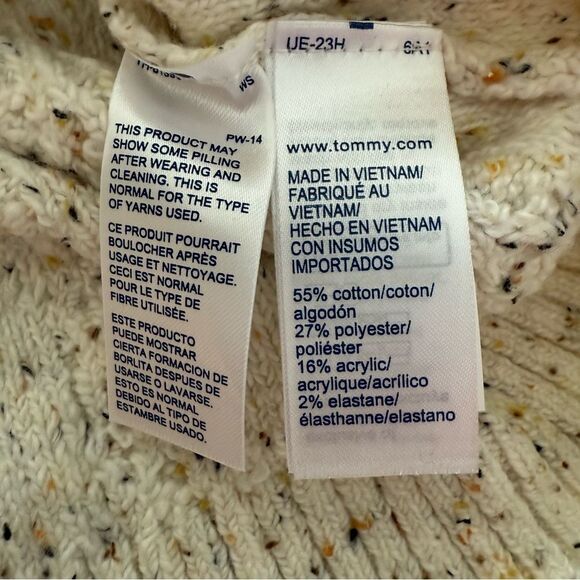 Tommy Hilfiger V-neck Long Sleeve Sweater size Large - Picture 6 of 6